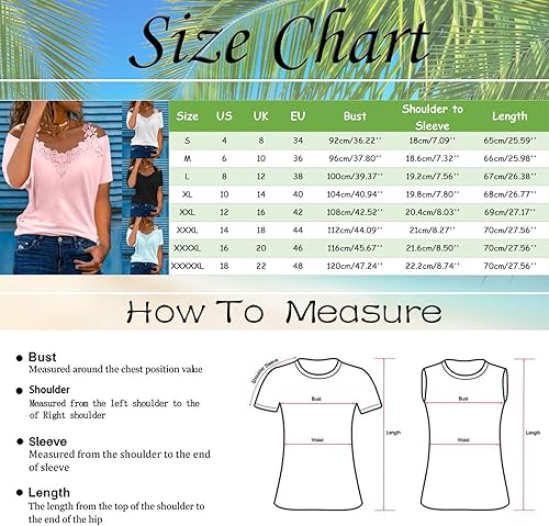 Miniatura 7 de Blusa de manga corta con cuello en V y hombros descubiertos para mujer, estilo casual, holgada, con hombros descubiertos, Negro -