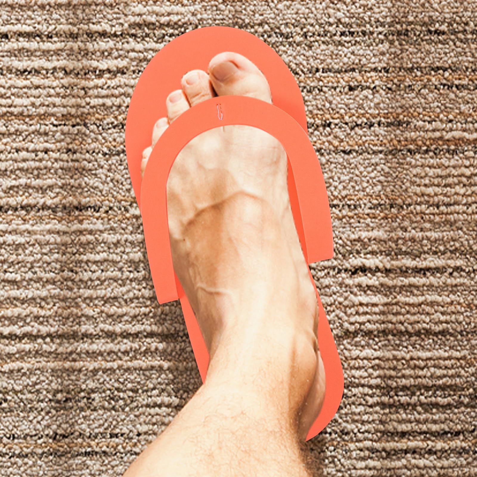 Levemolo 12 Paia Hotel Per La Doccia Eva Pantofole Portatili Monouso Pantofole Ambienti di Viaggio Flops Anti- Singolo Foam Spa Pedicure Leggero Uso Salone Spiaggia Casuale Ciabatte Monouso, Colori