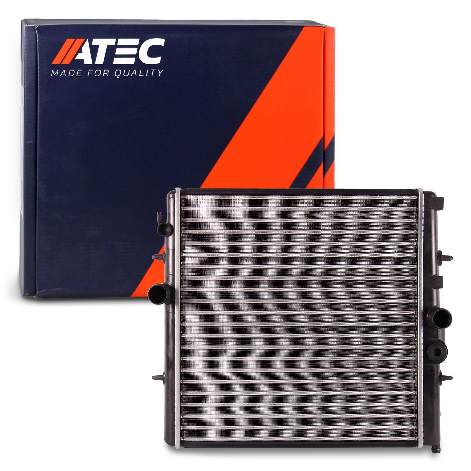 ATEC Germany 1x Radiatore acqua motore compatibile con PEUGEOT 206 CC (2D), | Compatibile con: PEUGEOT 206 CC, 206 Schrägheck