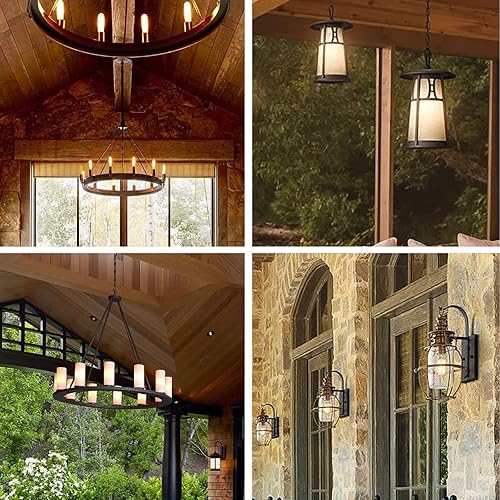 Miniatura 6 de CREATE BRIGHT Bombillas LED de candelabro T10 Tubular Edison Bombilla LED de filamento 8 W E26 luz blanca diurna 5000 K, vidrio transparente, 960