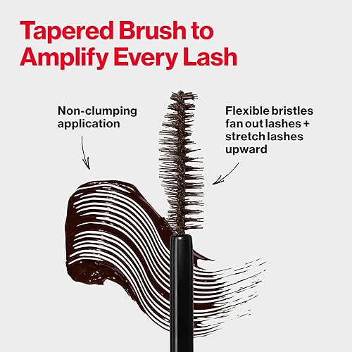 Miniatura 3 de Revlon ColorStay Xtensionnaire - Máscara alargadora de pestañas, suero de pestañas y rímel en uno, con cepillo cónico para pestañas de aspecto 2