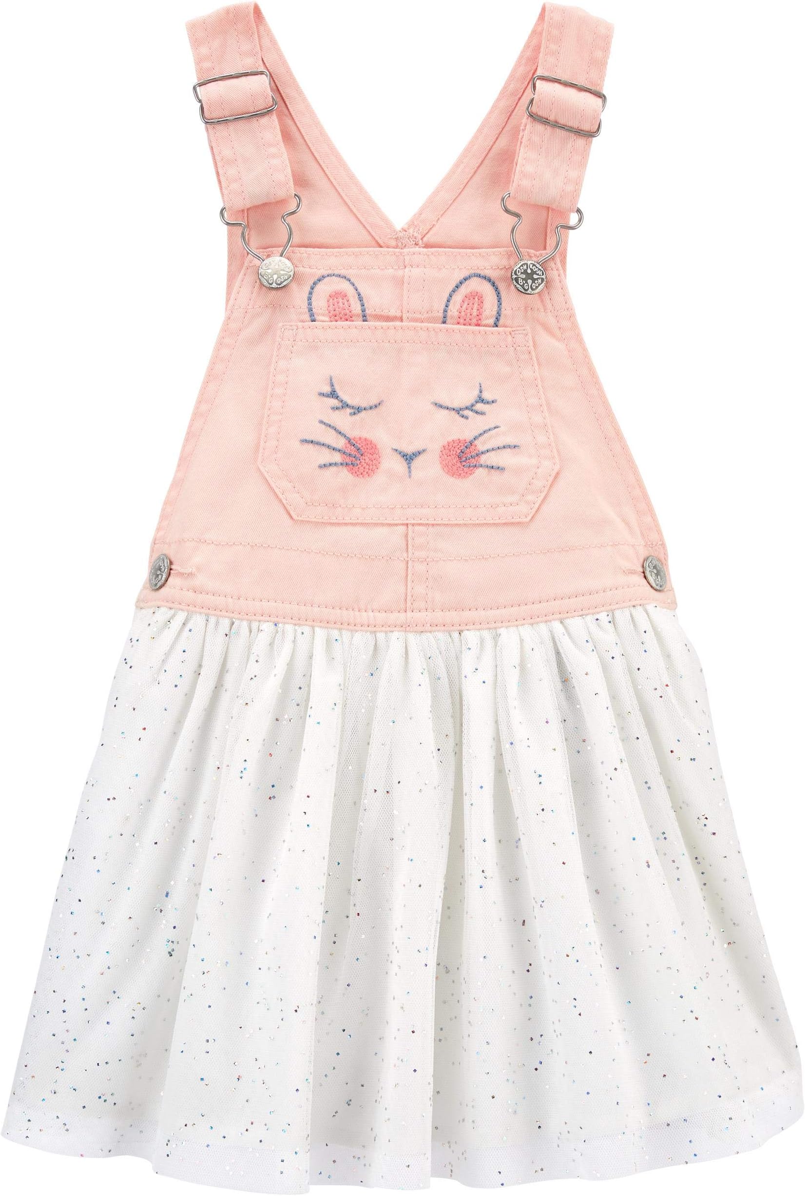 girls World's Best Overalls