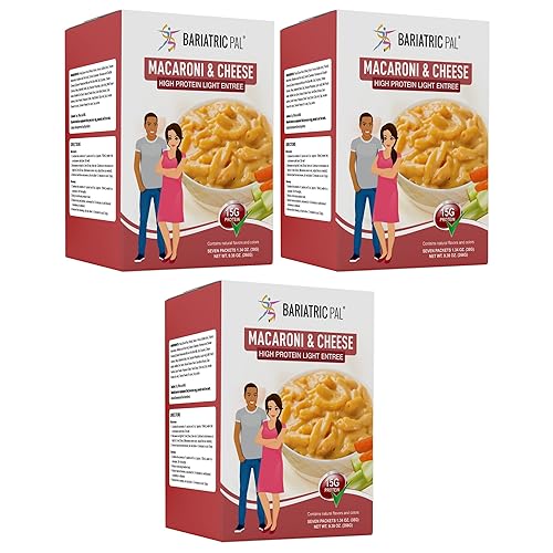 Miniatura 4 de BariatricPal High Protein Light Entree - Macarrones cremosos y queso (paquete de 1)