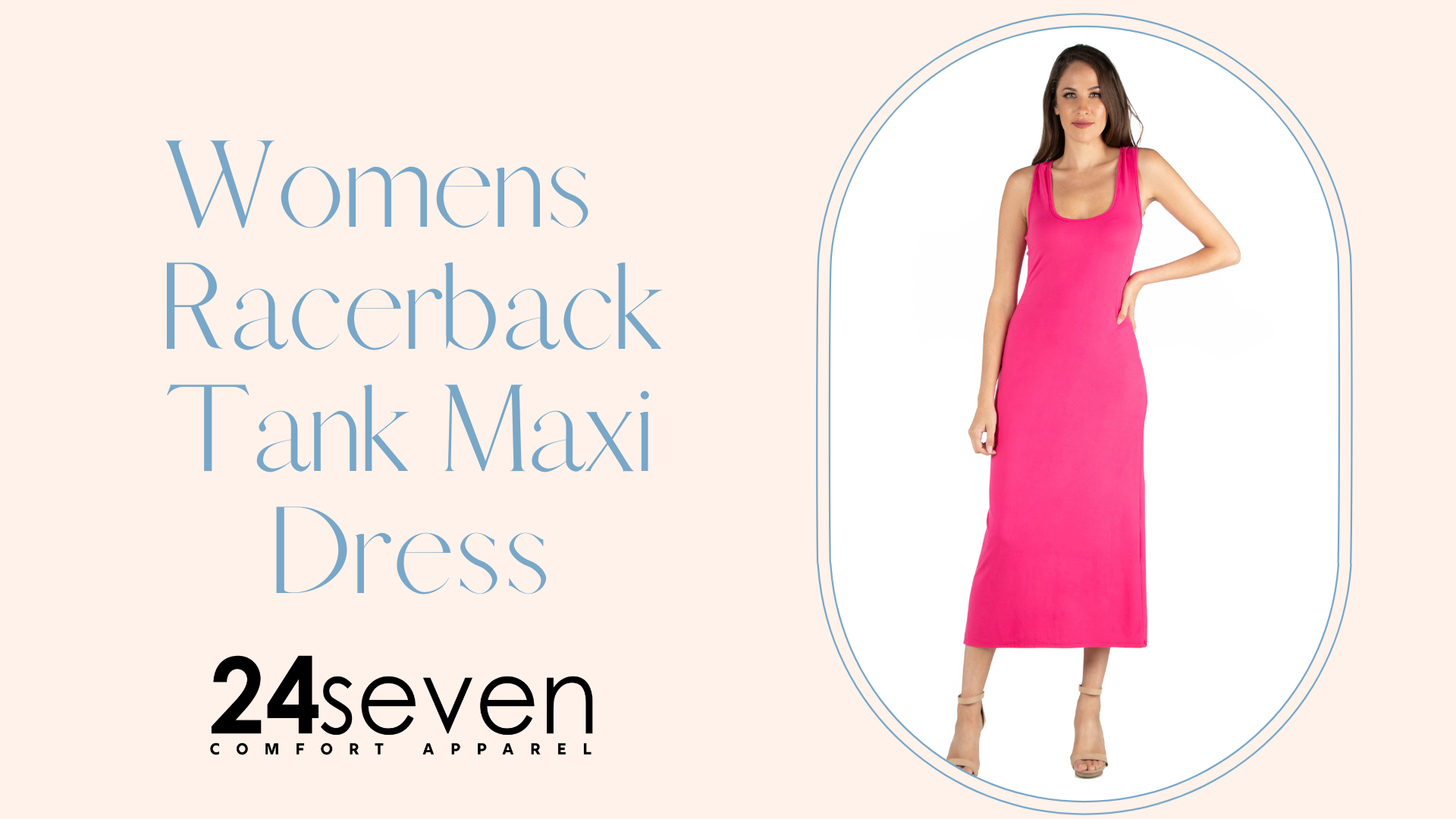 24seven Comfort Apparel Womens Scoop Neck Sleeveless Racerback Tank Maxi  Dress -Small-1X Black at Amazon Women's Clothing store