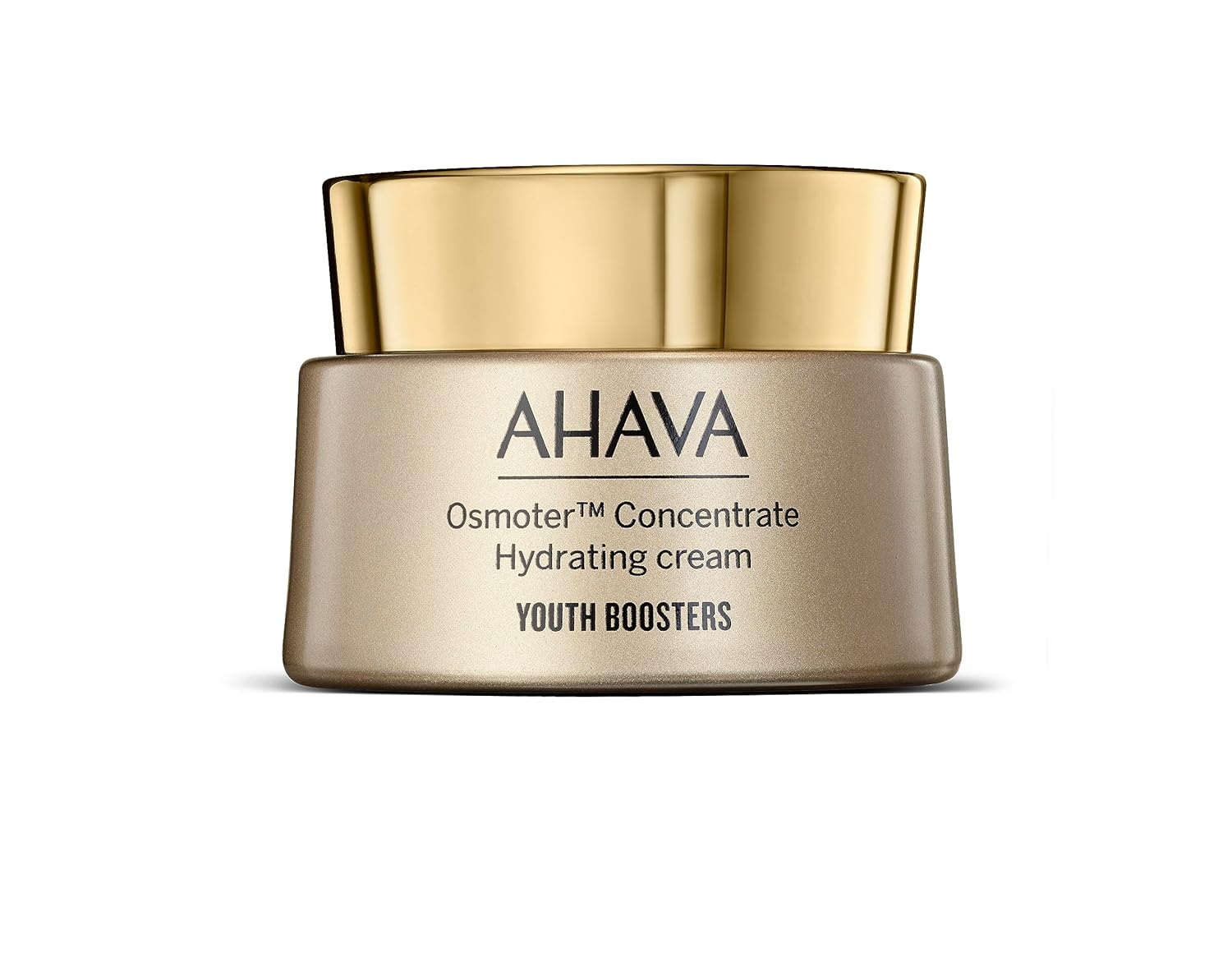 AHAVA Osmoter Concentrate Hydrating Cream - Light Cream to Boost Skin’s Youthfulness, Protect From Blue Light & Reduce Signs of Aging, with Osmoter X3, Calendula Extract & Jojoba Seed Oil, 1.7 Fl.Oz