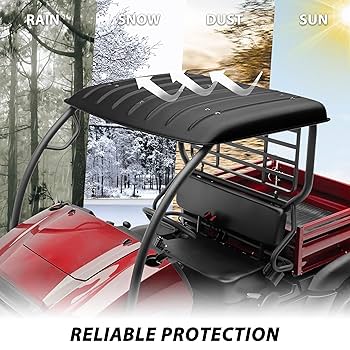 ゆっきー　水槽蓋　575x360 Amazon.com: SAUTVS Poly Roof for Mule, Combined Plastic Roof