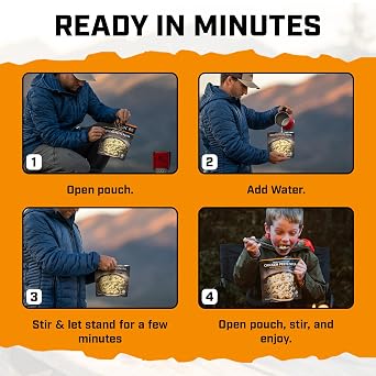 Peak Refuel Chicken Pesto Pasta| Premium Freeze Dried Camping Food | Backpacking & Hiking MRE Meals | Just Add Water | 100% Real Meat | 43g of Protein | 2 Serving Pouch
