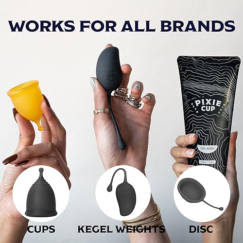 Miniatura 9 de Jabón para vasos menstruales  La mejor fórmula para lavar tus vasos menstruales  Ingredientes orgánicos y naturales y pH equilibrado  Tamaño de