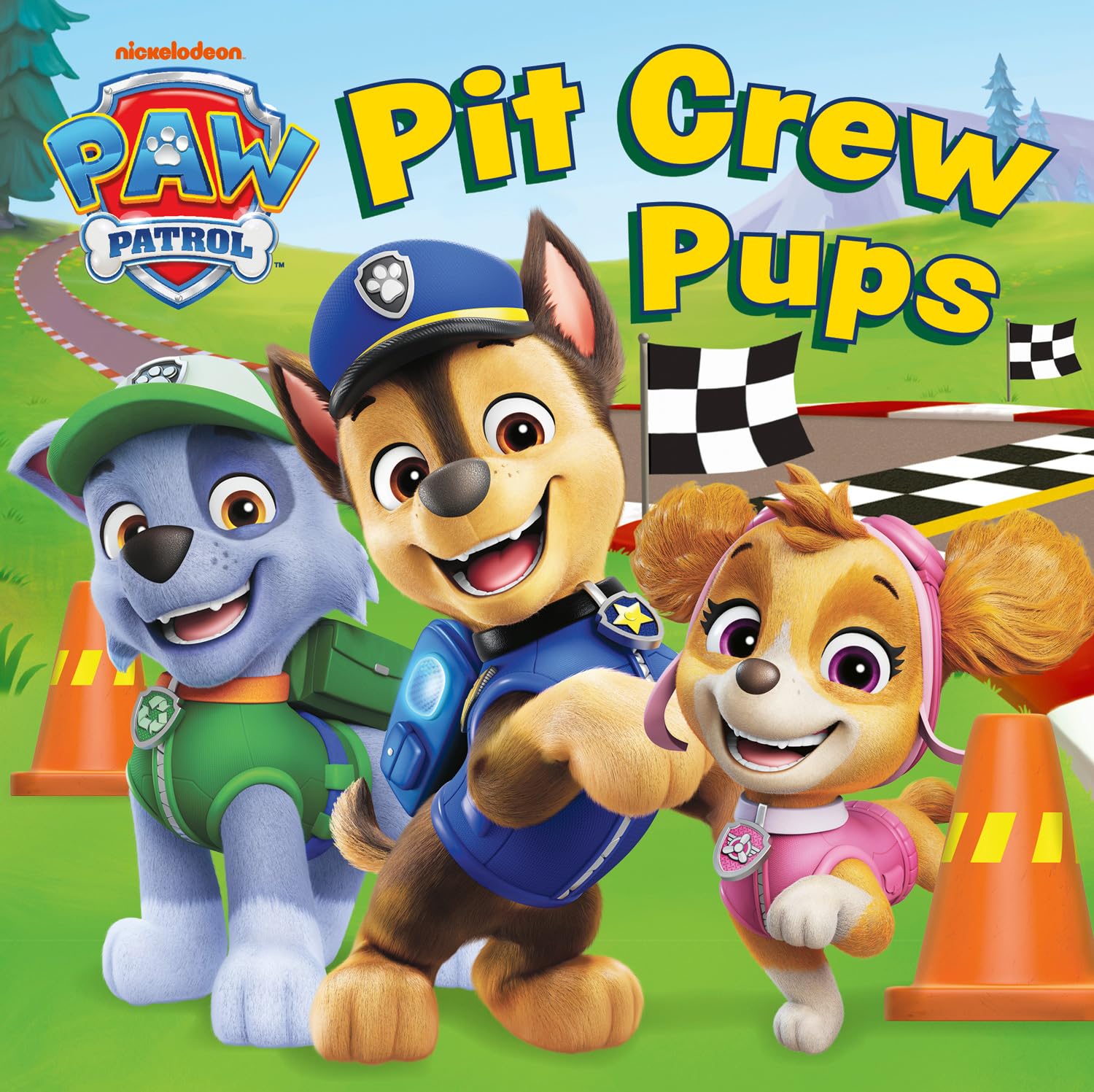 PAW Patrol Pit Crew Pups board book by Paw Patrol (Board book)