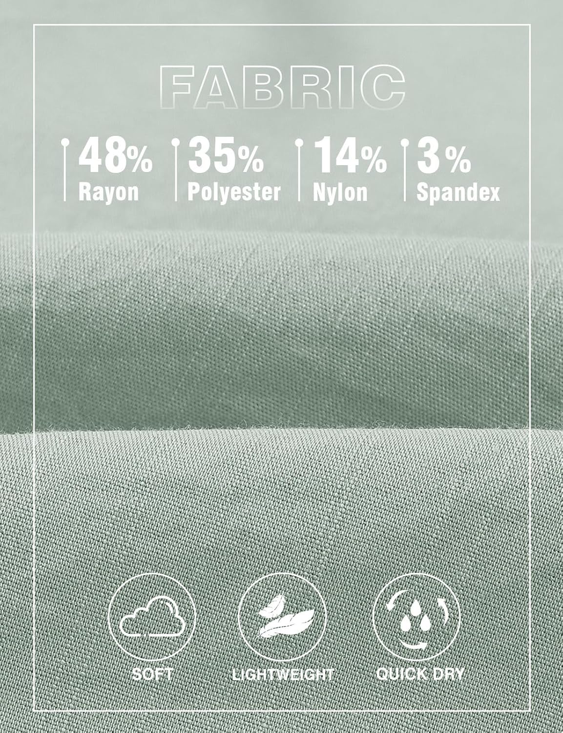 TBMPOY Women's Cargo Hiking Capris Pants - Image 3