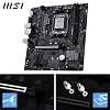 Msi Pro B840m-b Am5 Ddr5 8000mhz(oc) Hdmi,vga,2x M.2 Usb 5 Gbs 2.5g Lan Matx