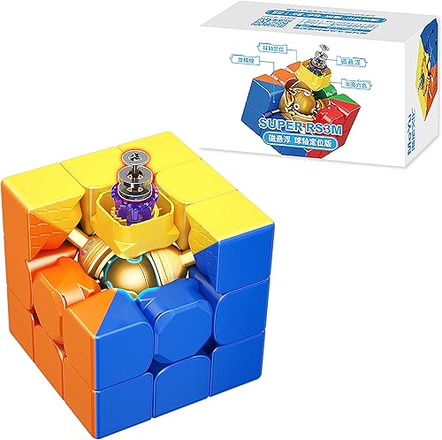 Miniatura 9 de CuberShop Moyu Super RS3M 2022 - Cubo de velocidad magnético 3x3 moyu RS3 M magnético profesional 3x3 sin adhesivo versión mejorada del Moyu RS3M