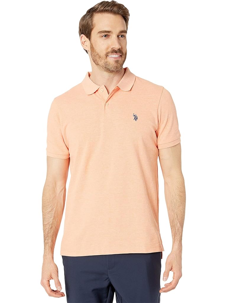 U.S. POLO ASSN. Solid Cotton Pique Polo with Small Pony