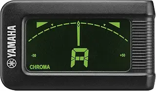 ヤマハ(YAMAHA) クリップチューナー YTC5 小型で使いやすい液晶式クリップオンチューナー 暗いステージでも見やすい「バックライト」機能 オートパワーオフ機能を搭載