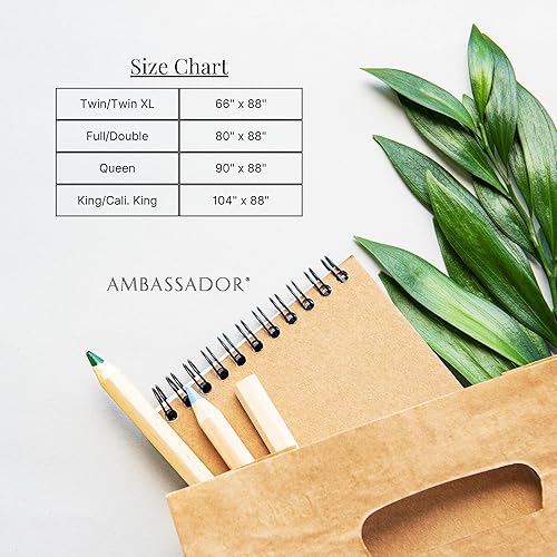 Miniatura 8 de Ambassador Edredón de plumón de lujo hecho a mano canadiense, relleno de edredón de plumón de pato de más de 600 FP, caja deflectora, algodón de 240