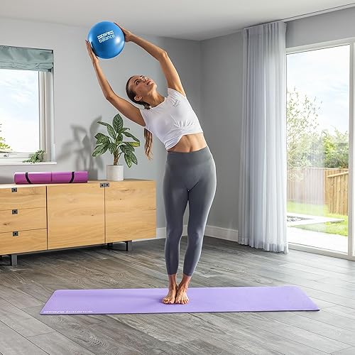 Miniatura 2 de Core Balance Pelota de pilates antiestallido de 9 pulgadas, mini pelota de ejercicio para yoga, barras, estiramiento y entrenamiento de estabilidad
