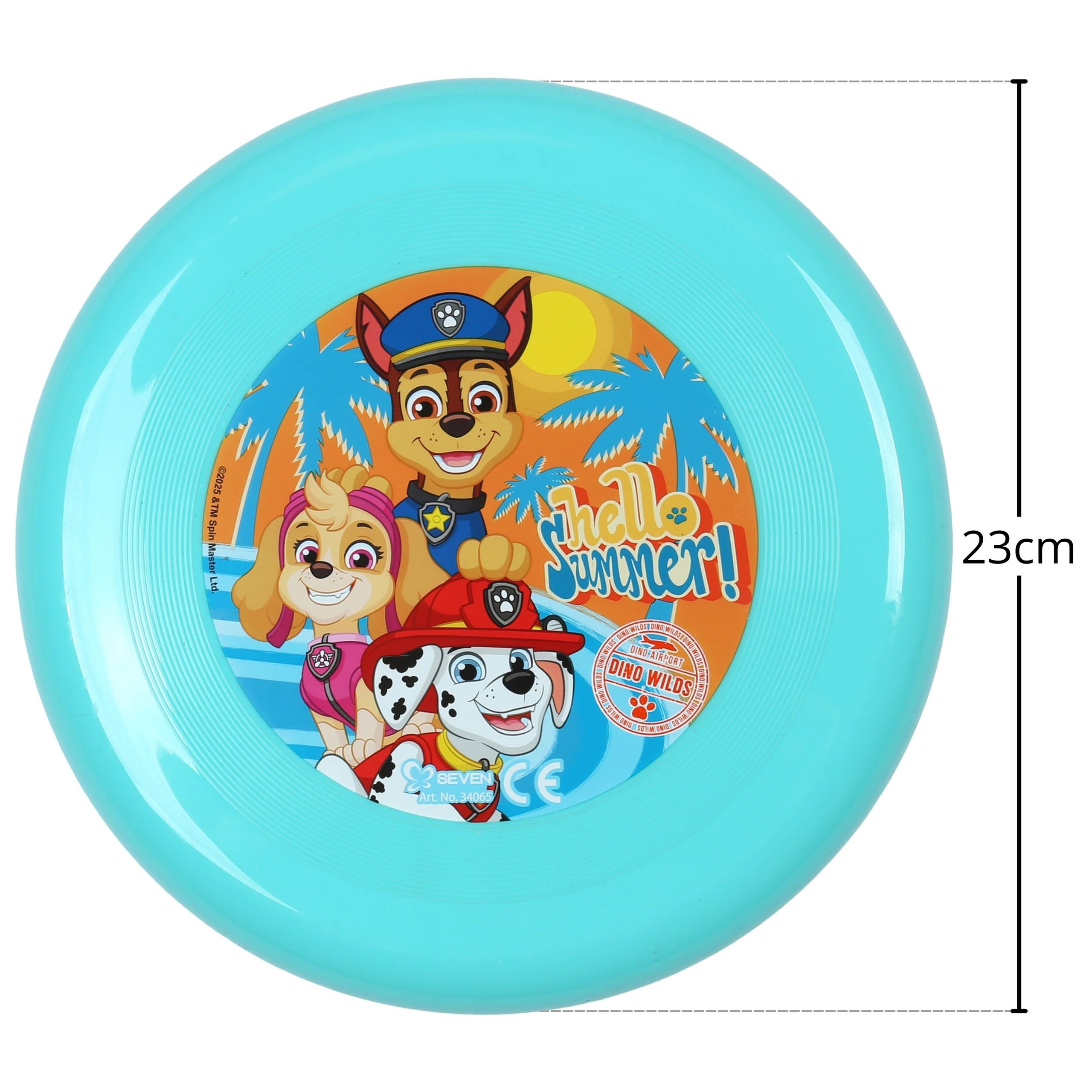 sarcia.eu Disque Volant, Paw Patrol, Marvel, Disney, Frisbee, Disque pour Jouer dans Le Jardin 23 cm