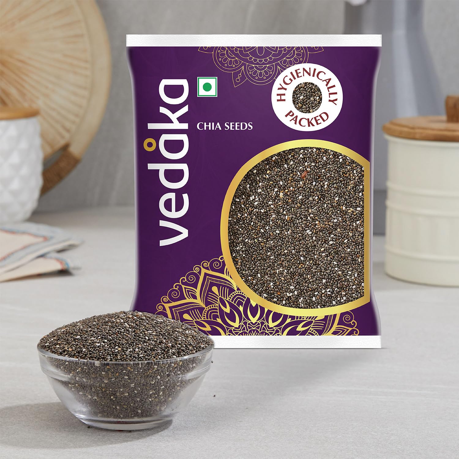 Buy Now Amazon Brand - Vedaka Premium Raw Chia Seeds | 200 Gram | Ca... 5 Buy Now Amazon Brand - Vedaka Premium Raw Chia Seeds | 200 Gram | Ca...