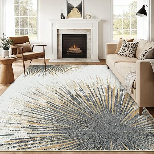 Lahome Modern 9 x 12 Area Rugs for Living Room,