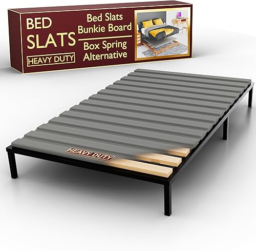 Treaton, Pizarra de madera horizontal resistente de 0.75 pulgadas, 72 x 39 pulgadas, color gris