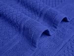Avalon Towels Bath Mats - Absorbent Quick Dry 100% Cotton Floor Mats - Blue Soft Bathroom Set of 2 (22x34 Inches)