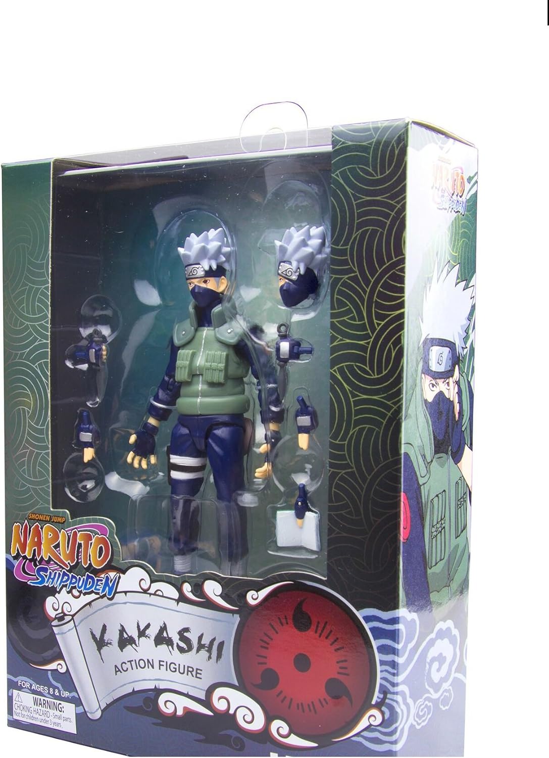 Toynami Naruto Shippuden Action Figure 10cm Kakashi Serie 1