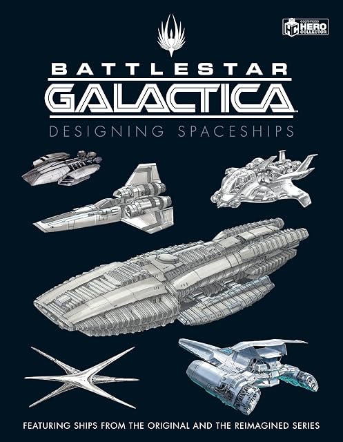 Portada de Battlestar galactica: designing spaceships