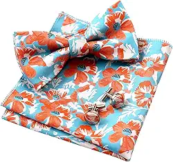 Gravata borboleta masculina clássica ajustável pré-amarrada