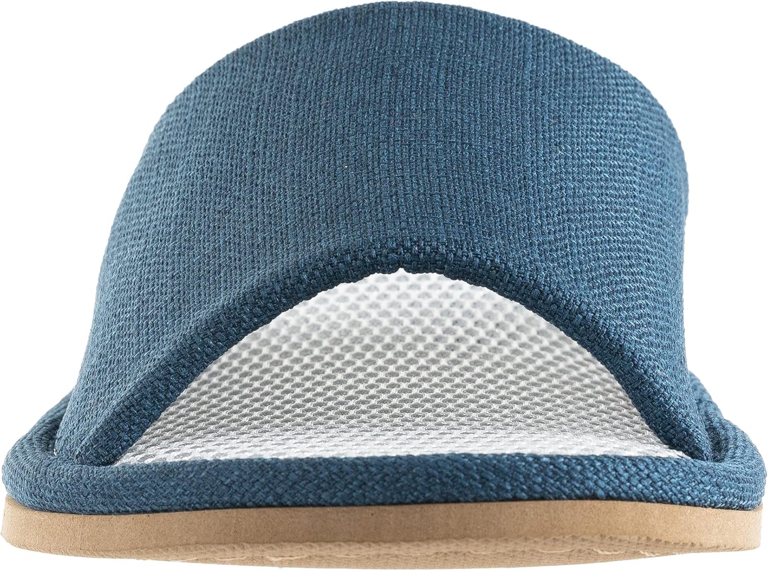 mianshe 立体メッシュ スリッパ 前開き ルームシューズ 通気性 蒸れない 静音 軽量 涼しい 前開き 外縫い 室内はき メンズ レディース