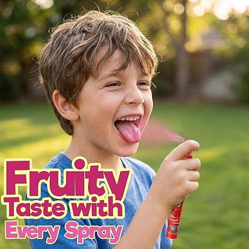 Miniatura 4 de Pen Spray - Caramelo líquido - Paquete de 24 unidades de sabor a fresa, sin gluten, sin colorantes añadidos, caramelo kosher novedoso, 0.7 fl oz