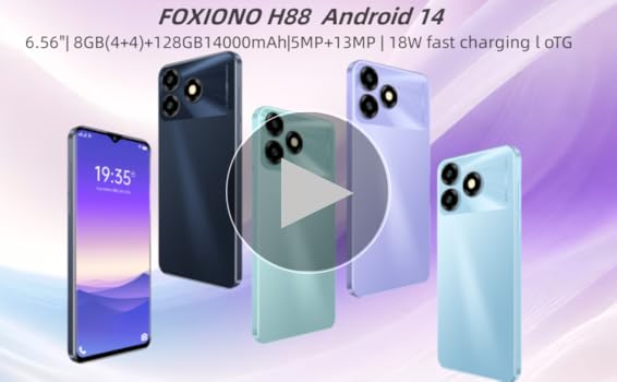 Amazon.com: FOXIONO Mobile Phones H88 | Unlocked Android Cell