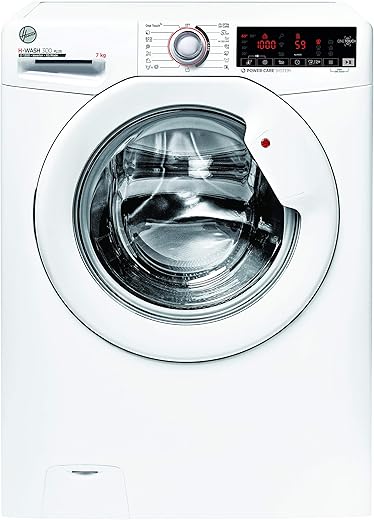 Hoover H-WASH 300 H3W4 37TXME/1-S Lavatrice Carica Frontale, 7 kg, 1300 Giri,...