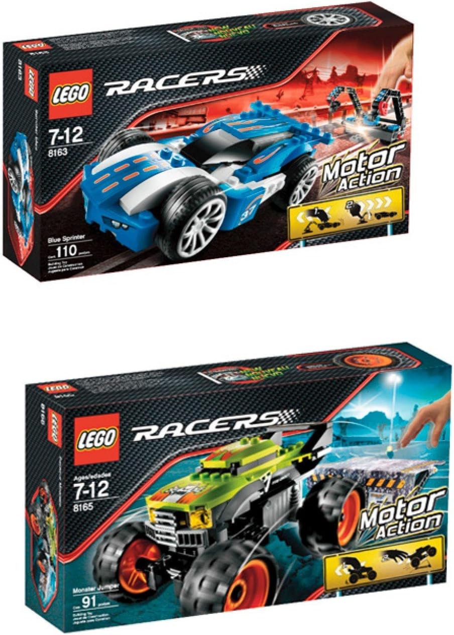 Power Racing Lego Amazon.com: LEGO Power Racers 2 (8163,8165;3ea)-4546686 : Toys & Games