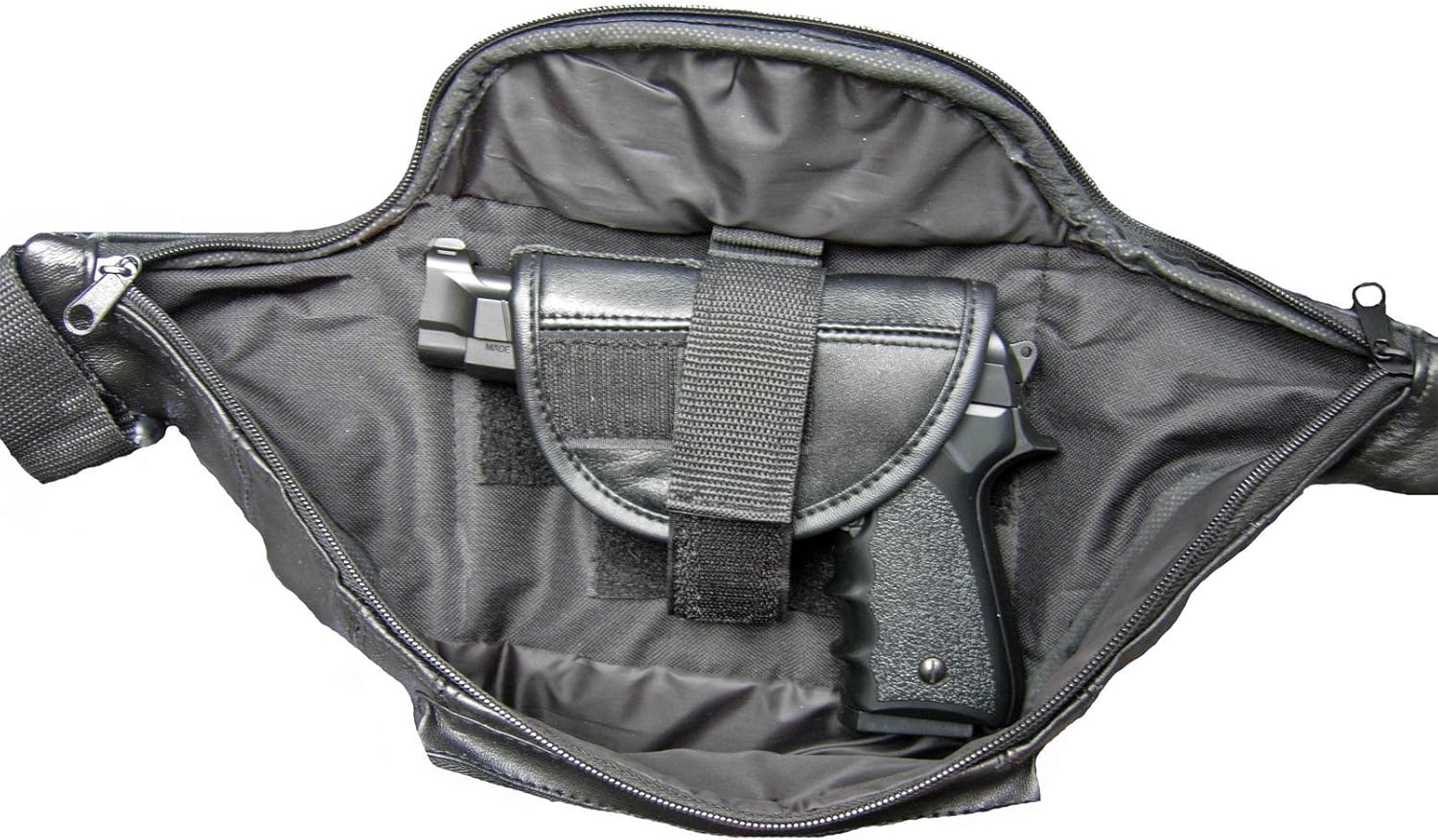 Leather Concealed Carry Fanny Pack for Men & Women