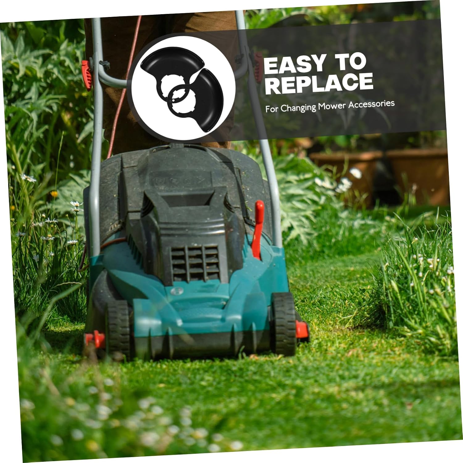 2Pcs Grass Deflector Shields for Lawn Mowers Easy to Install Grass Shield Covers for Tools Essential Replacement Parts for Improved Performance