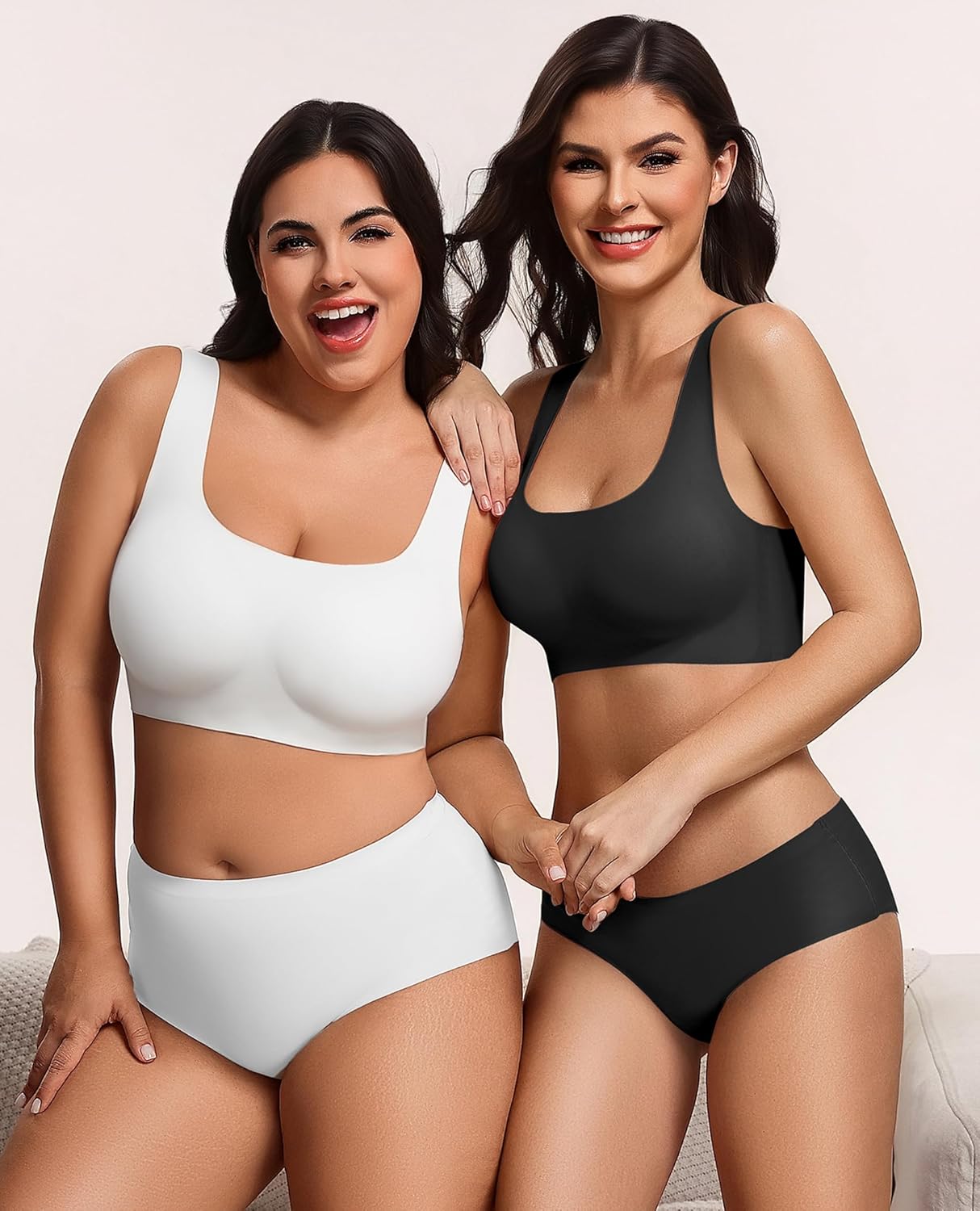 Avidlove Women's Comfy Pullover Wireless Bra Seamless Bralettes No Underwire T Shirt Wirefree Wide Straps Sleep Everyday Bras - Image 7