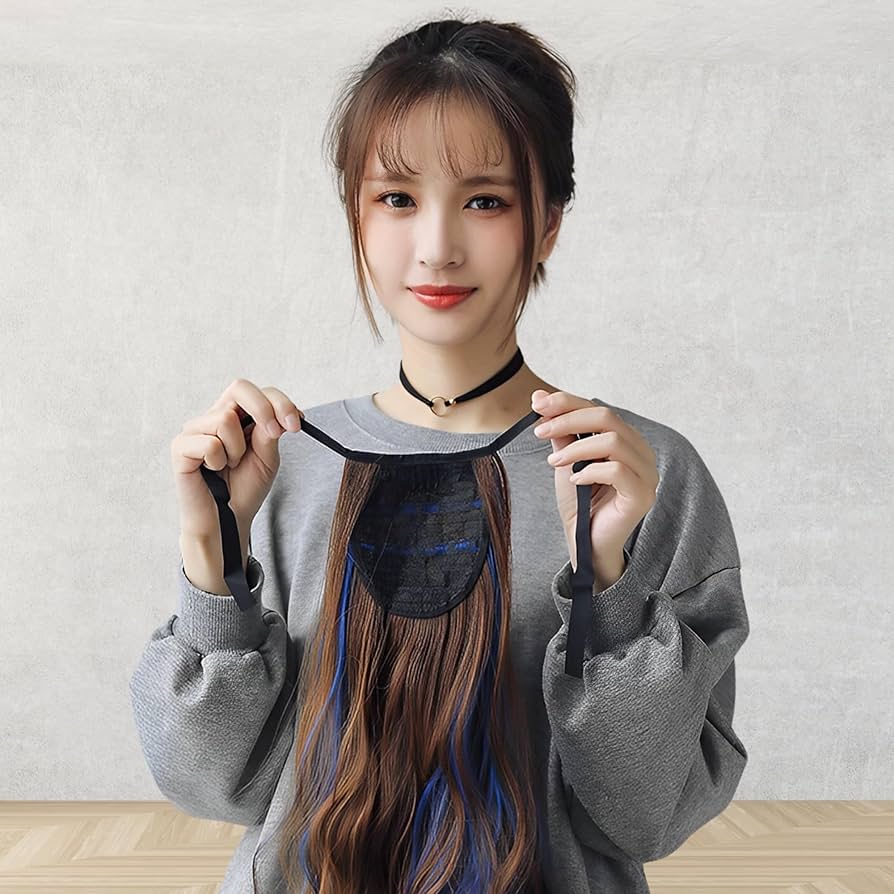 Amazon.co.jp: AZ-FRONT キッズ ダンス用ポニーテールウィッグ