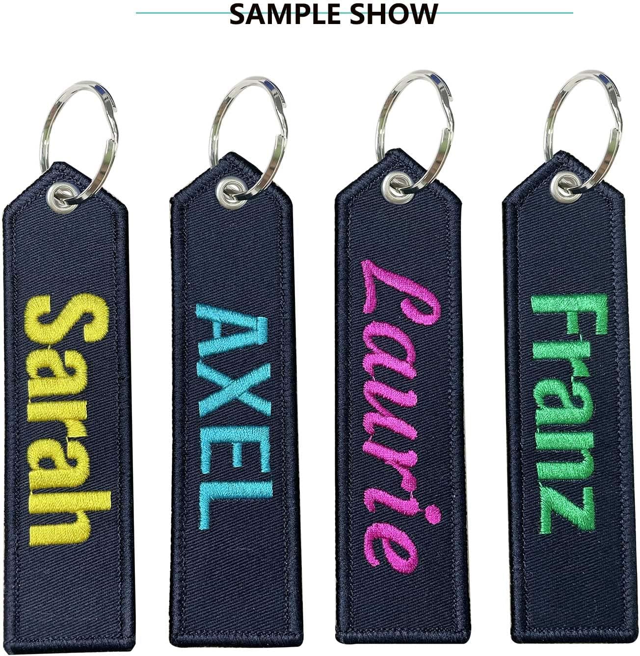 Custom Embroidered Keychain for Motorcycles, Cars, Cameroon Ubuy