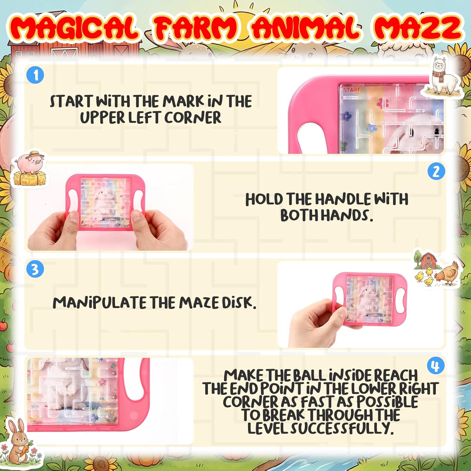 JellyArch 36 Pcs Mini Maze Puzzle Bulk for Kids Small Maze Cubes Game Educational Handheld Puzzle Travel Games Graduation Classroom Exchange Gifts for Students Adults (Pastel)