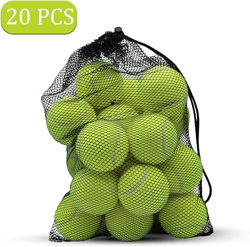 Miniatura 2 de Swingers Paquete de 20 Pelotas de Tenis, Pelotas de Ejercicio de Entrenamiento para Perros Mascotas, Pelotas de Tenis de Práctica de Alta