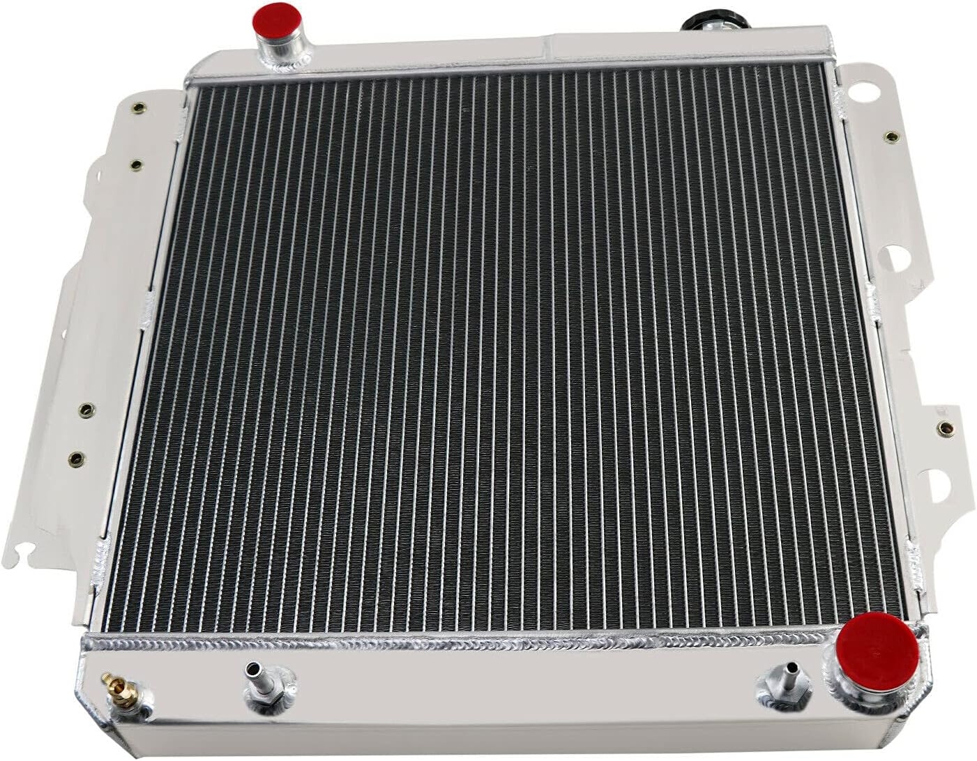ALLOYWORKS 3 Row Full Aluminum Radiator for 1987-2006 1988 Jeep TJ/YJ Wrangler Chevy V8