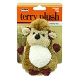Petmate Booda Catnip Terry Hedgehog Toy, Multicolor