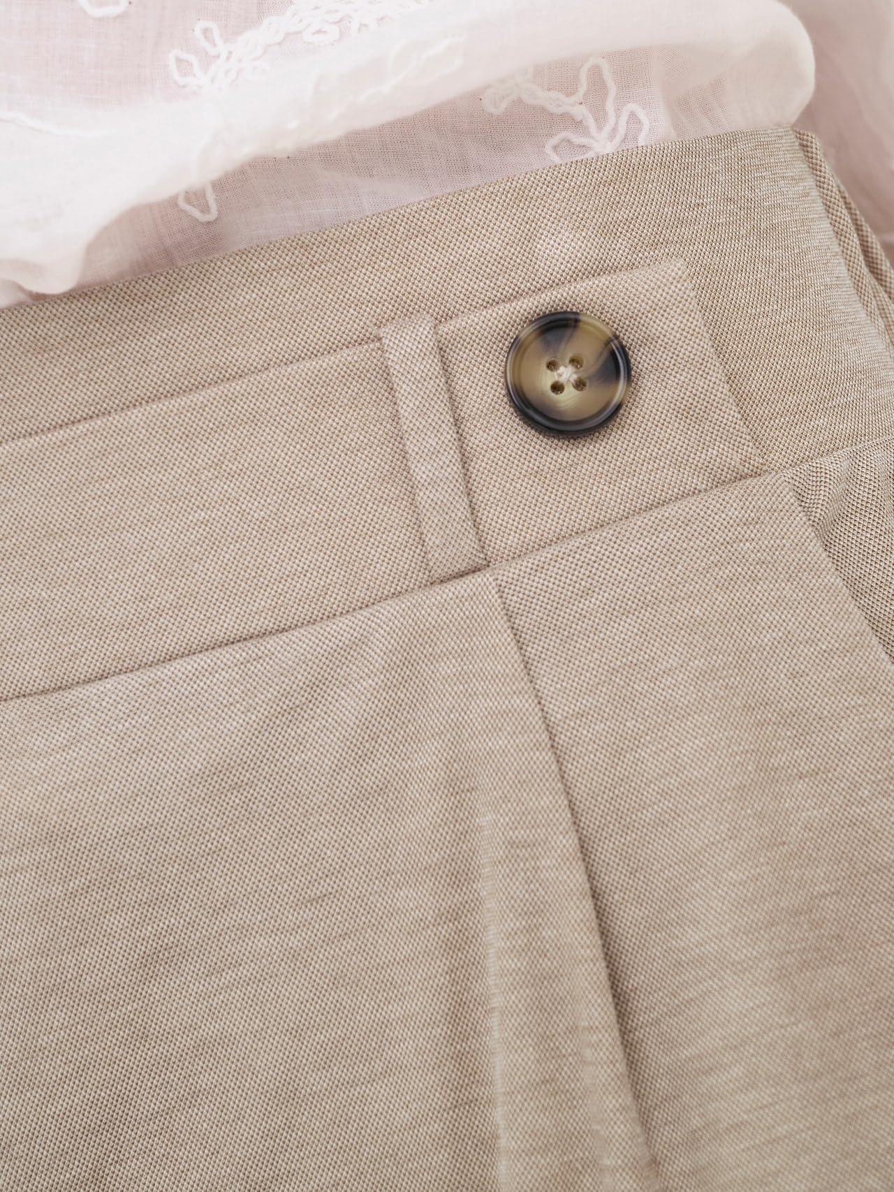 JDY Jdy Birdie Geggo Long Pant Jrs Noos - spodnie materiałowe Kobiety