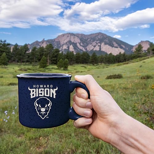 Miniatura 151 de Rico Industries NCAA Utah Utes - Taza de café personalizada de 12 onzas con logotipo grabado con láser profundo, taza de cerámica para acampar con