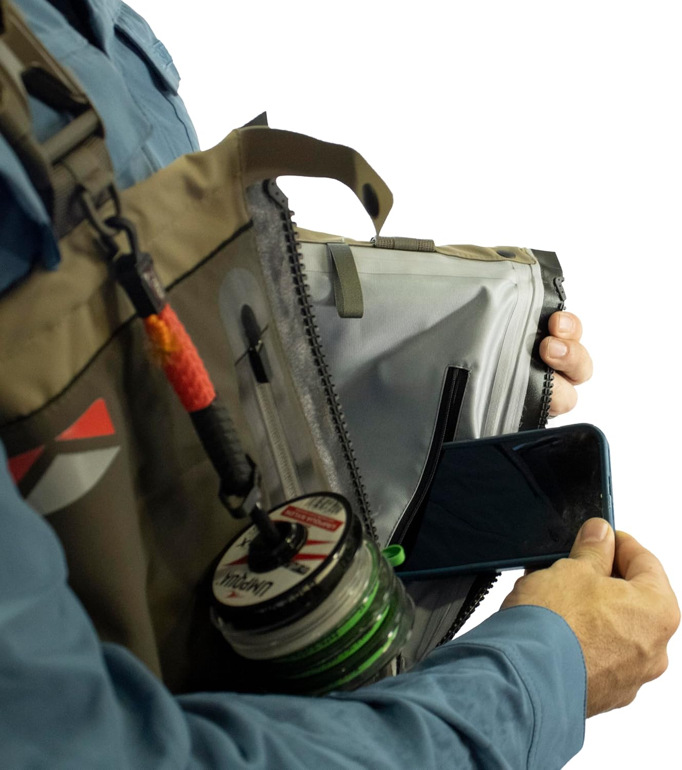 Paramount Outdoors Meridian Z Zippered Breathable Stockingfoot Fly Fishing Chest Wader