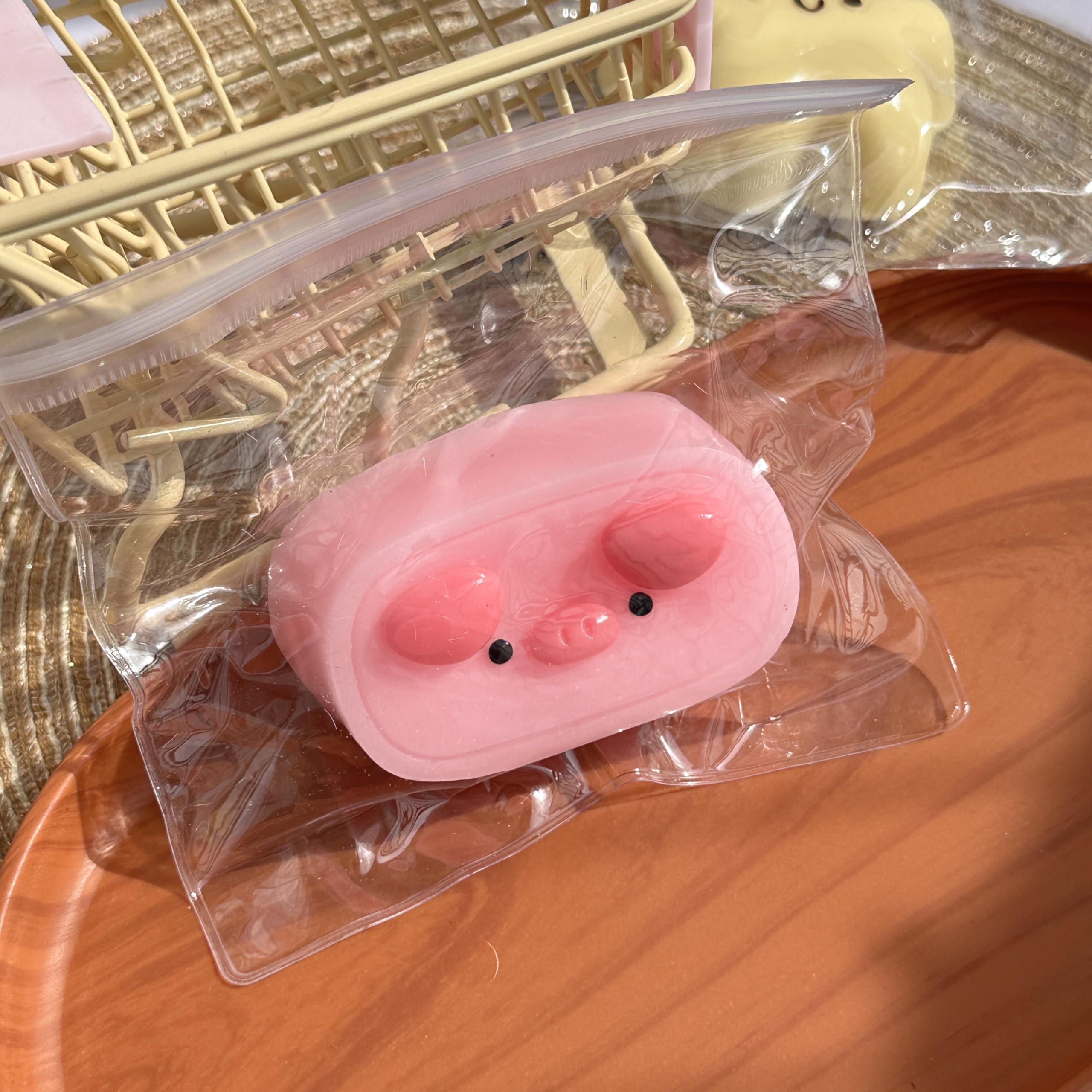 Taba Squishy Toys,Cat Paw Squishy Toys,Cat Paw Squeeze Toys,Squishy Fidget Toys Silicone Squeeze Toy for Stress Relief,Cute Soft Squeeze Fidget Toys,