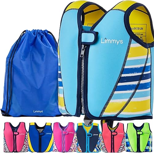 Miniatura 16 de Limmys Swim Vest for Toddlers & Kids - Adjustable Buoyancy Swimming Aid, CE Safety Certified, Award-Winning Parent-Approved Design, Soft Neoprene
