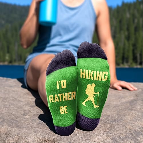 Miniatura 7 de VICRAZY Calcetines para senderismo, escalada, correr para hombres, mujeres, senderismo, escalada, correr, accesorios de bicicleta, relleno