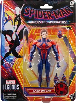 Marvel Legends Series Spider-Man 2099, Spider-Man: Across the Spider-Verse Collectible 6 Inch Action Figure