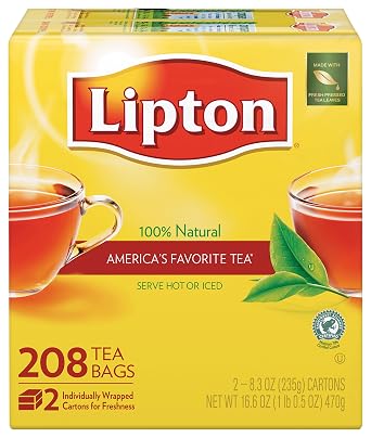Lipton Tea Bags, 208 Count